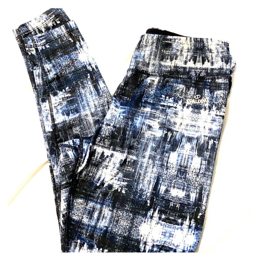 Spalding multi colored work out pants